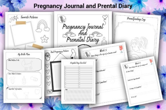 Download Pregnancy Journal and Prenatal Diary - Diary Collection