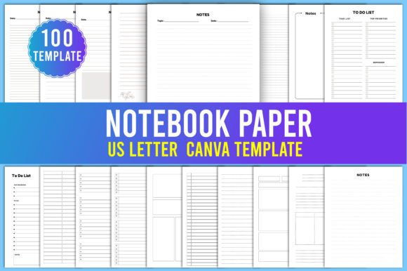Download Notebook Paper Mega Bundle KDP Interiors - Premium Bundle