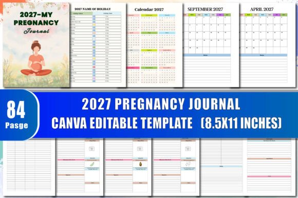 Download 2027 My Pregnancy Journal - Pregnancy Collection