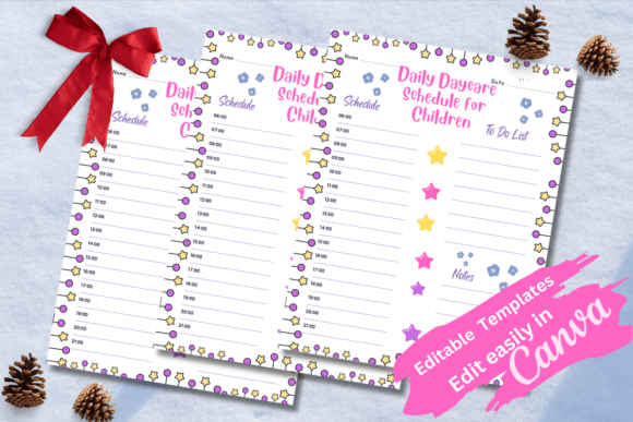 Download Editable Daily Schedule Template - Daily schedule Collection